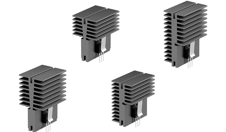 DISSIPATEURS THERMIQUES INNOVANT EXTRUDÉS POUR LES RESSORTS DE RETENUE DE TRANSISTORS ENCLIQUETABLES